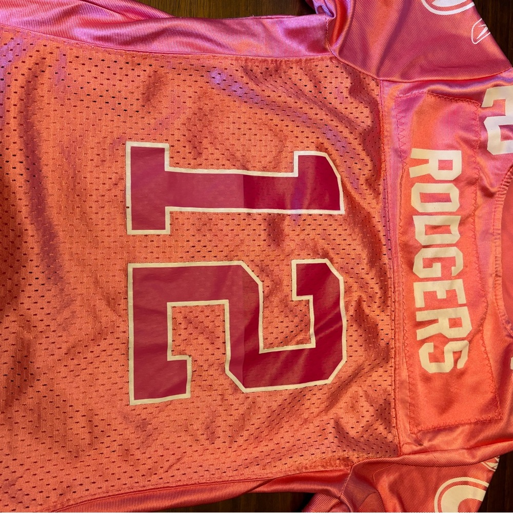 Pink Packers Jersey